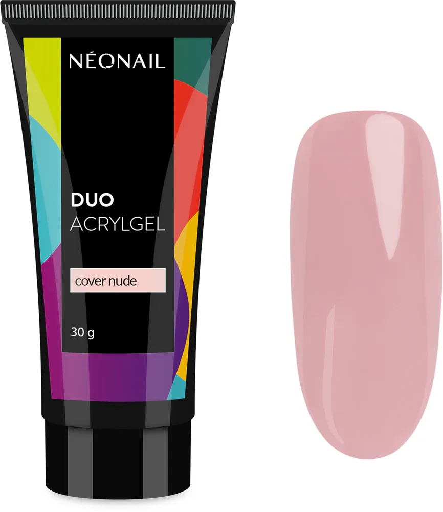 Акригель для ногтей NEONAIL Duo Acrylgel Cover Nude бежевый, глянцевый