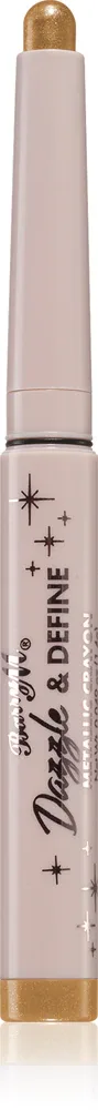 Barry M Dazzle & Define Metallic Crayon - Тушь для ресниц в карандаше, 1.4 г, оттенок Gold