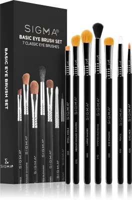 Sigma Beauty Brush Set Basic Eye - Набор кистей для глаз, 1 шт