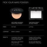 NARS SOFT MATTE POWDER - Пудра матирующая, 9 г, оттенок SUN SHORE — фото 6