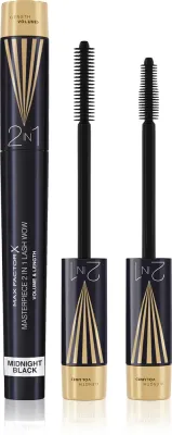 Тушь для ресниц Max Factor Masterpiece Lash Wow чёрная, для объёма и длины, 7 мл