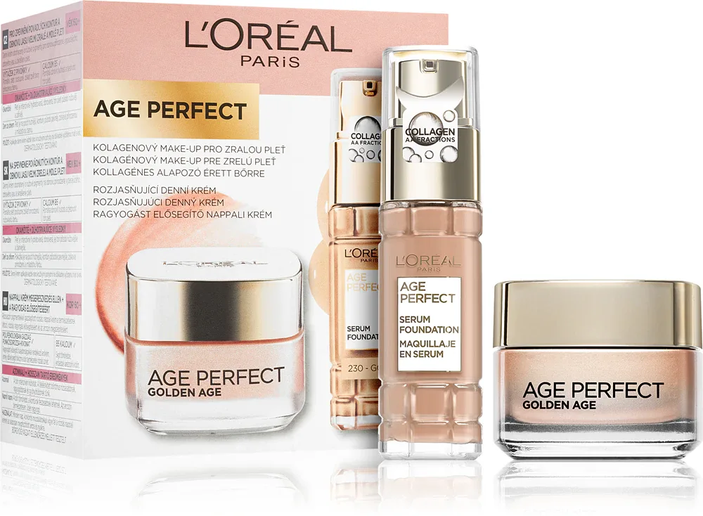 L’Oreal Paris Age Perfect Golden Age - Набор увлажняющей косметики для лица оттенок 230, оттенок 230