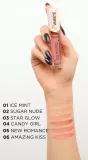 Eveline Cosmetics Variete Cooling Kisses - Увлажняющий блеск для губ с охлаждающим эффектом, 6.8 мл, оттенок 03 Star Glow — фото 4