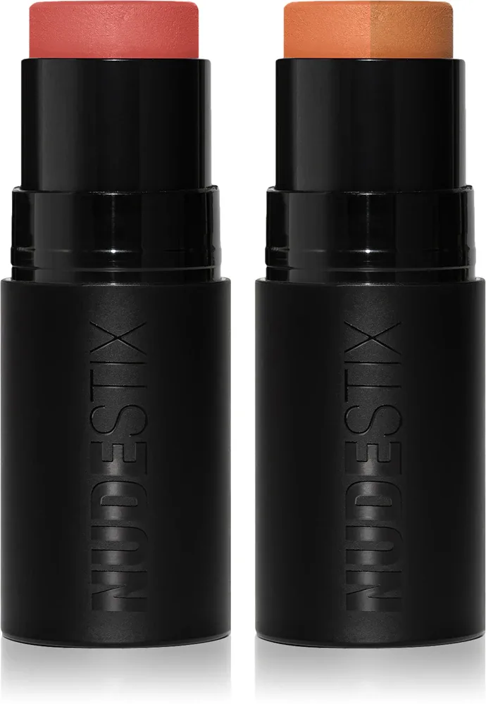 Nudestix Glamzilla Dirty 30 Blush Kit - Многофункциональный косметический продукт для макияжа глаз, губ и лица, 2 шт
