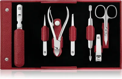 Маникюрный набор дорожный Zwilling Classic Inox, с чехлом, 7 шт