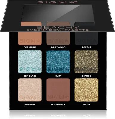 Sigma Beauty Party on The Go - Палетка теней для век: палетка теней для век, 9 г