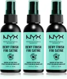 NYX Professional Makeup Makeup Setting Spray Dewy - Спрей для фиксации загара, 3 мл — фото 1