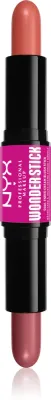 NYX Professional Makeup Wonder Stick Cream Blush - Палетка двустороннего стика для контурирования, 2 г, оттенок 02 Honey Orange N Rose
