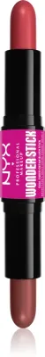 NYX Professional Makeup Wonder Stick Cream Blush - Палетка двустороннего стика для контурирования, 2 г, оттенок 03 Coral N Deep Peach