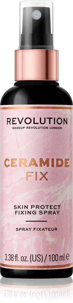 Makeup Revolution Ceramide Fix - Спрей для фиксации макияжа, 100 мл
