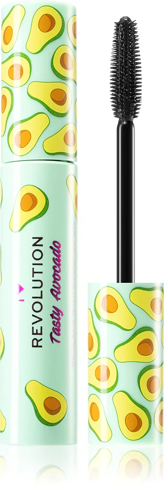 I Heart Revolution Tasty Avocado - Питательная тушь для ресниц, 8 г, оттенок Black