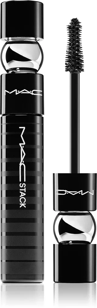 MAC Cosmetics M·A·CStack Mascara Superstack Mega Brush - Тушь для ресниц, утолщающая и удлиняющая, 12 мл, оттенок Black