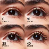 MAC Cosmetics M·A·CStack Mascara Superstack Mega Brush - Тушь для ресниц, утолщающая и удлиняющая, 12 мл, оттенок Black — фото 7