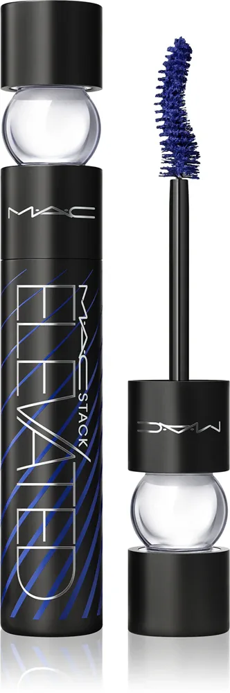 MAC Cosmetics M·A·CStack Elevated Mascara - Долговременная тушь для ресниц, добавляющая объем и подкручивающая ресницы, 12 мл, оттенок Denim Stack