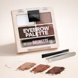 Gabriella Salvete Eyebrow Palette - Палетка теней для век: набор для создания бровей, 5.2 г, оттенок 02 In My Brunette Era — фото 2