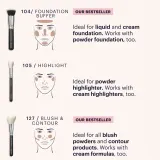 ZOEVA The Complete Brush Set - Набор кистей для косметики, 1 шт — фото 4
