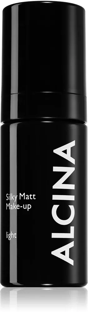 Alcina Decorative Silky Matt - Тональная основа с порошковым эффектом, 30 мл, оттенок Light