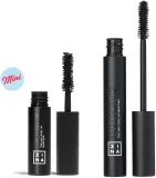 3INA The 24H Level Up Mascara Mini - Долговременная тушь для ресниц, 4.5 мл, оттенок 900 - Black — фото 2