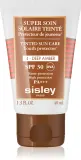 Sisley Super Soin Solaire Teinte - Защитный тонизирующий крем для лица SPF 30, 40 мл, оттенок 4 Deep Amber — фото 1