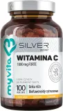 Капсулы MyVita Silver witamina C forte 1000mg с биофлавоноидами цитрусовых, 100 капсул с витамином C — фото 1