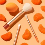 Real Techniques Orange Crush - Косметическая кисть для путешествий, 4 шт — фото 2
