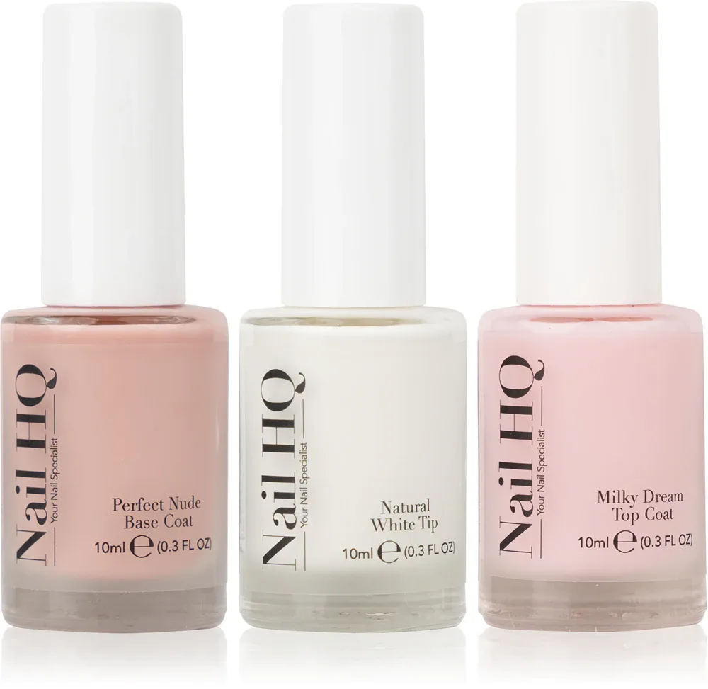 Nail HQ French Manicure Trio Set - Лак для французского маникюра