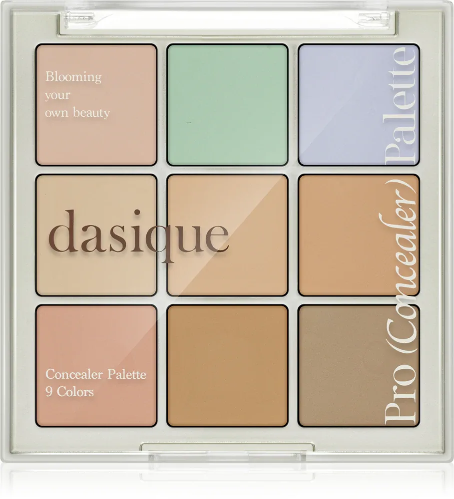 Dasique Pro Concealer Palette - Палитра корректоров для кожи с несовершенствами, 8 г, оттенок 01 Cover