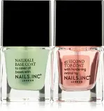 Nails Inc. Treatment Number Ones - База и топ для ногтей мини, 2 мл — фото 1