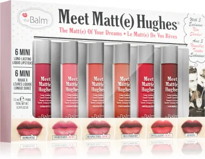 theBalm Meet Matt(e) Hughes Vol. 12 - Набор матирующей косметики для губ