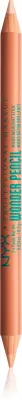 NYX Professional Makeup Wonder Pencil - Двусторонний карандаш для глаз, 2 г