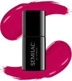 Semilac UV Hybrid Tropical Drinks - Лак для ногтей гибридный, 7 мл, оттенок 103 Elegant Raspberry — фото 2