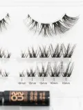 Накладные ресницы SOSU Cosmetics Hidden Agenda Lash Kit, набор с клеем, 1 шт Ibiza — фото 4