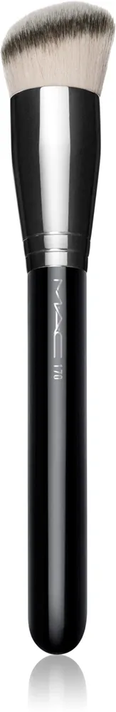 MAC Cosmetics Brush 170 Synthetic Rounded Slant Brush - Косметическая кисть скошенная кабуки, 1 шт