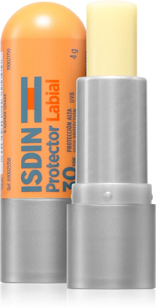 ISDIN Protector Labial SPF 30 - Бальзам для губ с солнцезащитным фактором SPF 30, 4 г