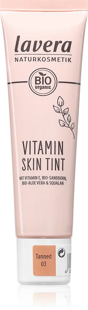 Lavera Vitamin Skin Tint - Крем с витаминами для лица, 30 мл, оттенок 03 Tanned