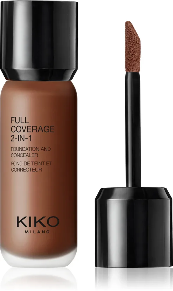 KIKO Milano Full Coverage 2-In-1 - Тональная основа: подкладка и корректор 2 в 1, 25 мл, оттенок 170 Neutral