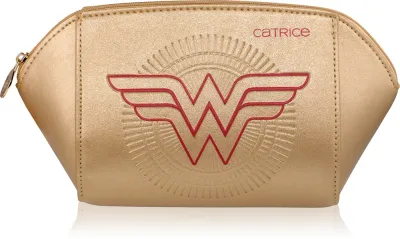 Косметичка Catrice Wonder Woman на молнии, для косметики, 1 шт