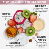 Danessa Myricks Beauty Yummy Skin Glow Serum - Розовая база под макияж, оттенок Juice Boost — фото 4