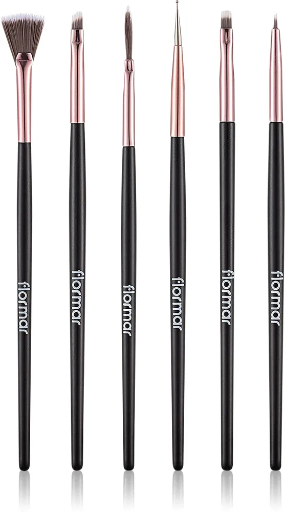 flormar Nail Art Brush Set - Набор кистей для ногтей, 6 шт