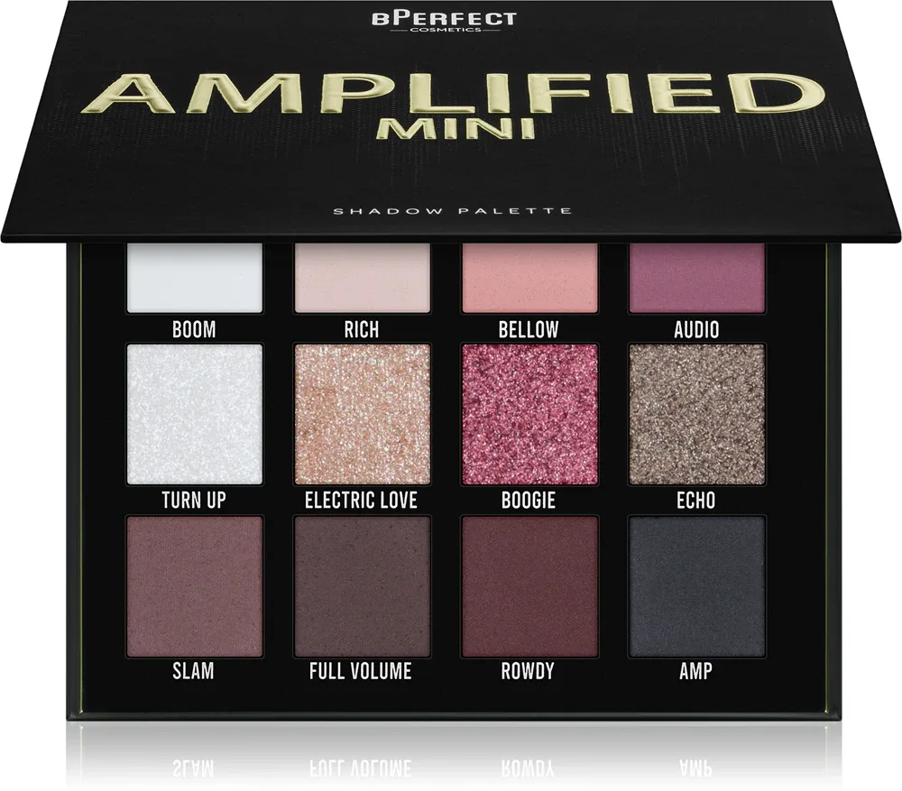 BPerfect Mini Amplified - Палетка теней для век: палетка теней для век, 15 г