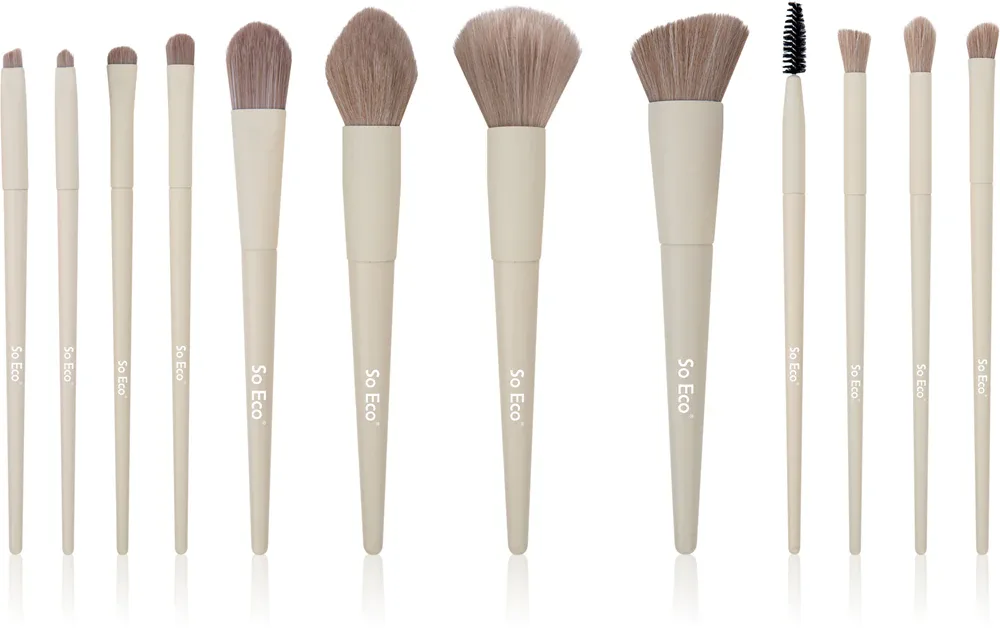 So Eco Flawless 12 Piece Brush Set Complexion Sponge - Кисти для макияжа