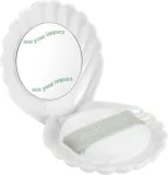 Пуховка для макияжа EcoTools Sea Gems Pearl Puff + Case с футляром, 1 шт — фото 2