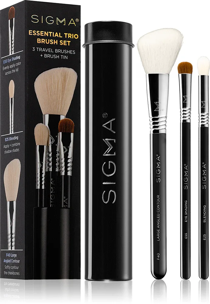 Sigma Beauty Essential - Набор мини кистей для лица, 4 шт