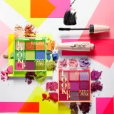 Eveline Cosmetics Look Up Neon Lime - Палетка теней для век: палетка теней для век, 10.8 г — фото 3