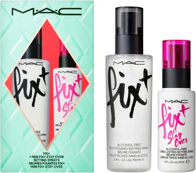 MAC Cosmetics Holiday Stay Put Fix+ Duo - Подарочный набор косметики, 1 шт