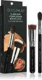 Sigma Beauty Brush Duo Flawless Complexion - Набор кистей для идеального макияжа, 2 шт — фото 1