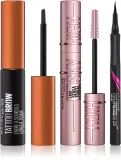 MAYBELLINE NEW YORK Make-Up Set - Набор косметики для глаз и бровей Medium Brown по выгодной цене Medium Brown, 3 шт — фото 1