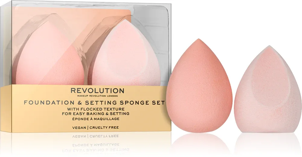Makeup Revolution Conceal & Fix - Кисть для макияжа, 2 шт