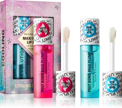 Makeup Revolution Xmass 2024 Maxi Plump - Блеск для губ: набор подарочный для губ, 1 шт