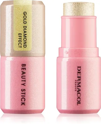 Dermacol Beauty Stick Highlight - Розовый крем-хайлайтер в стике, 7 г, оттенок 01 Rosegold
